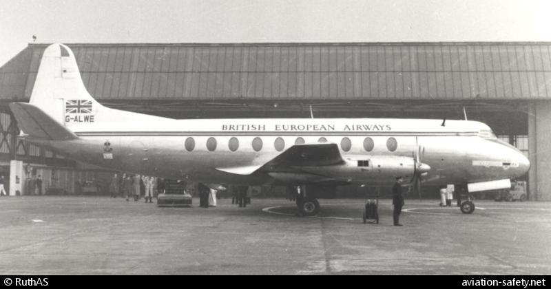 British European Airways - BEA 411 accident — Wythenshawe, 1957-03-14 — photo 1