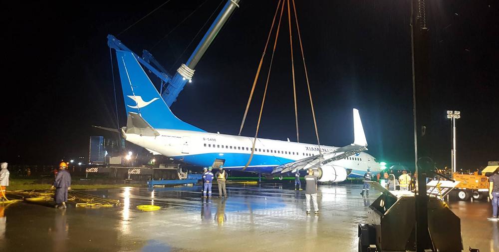 Xiamen Airlines 8667 accident — Ninoy Aquino International Airport, Manila,, 2018-08-16 — photo 5