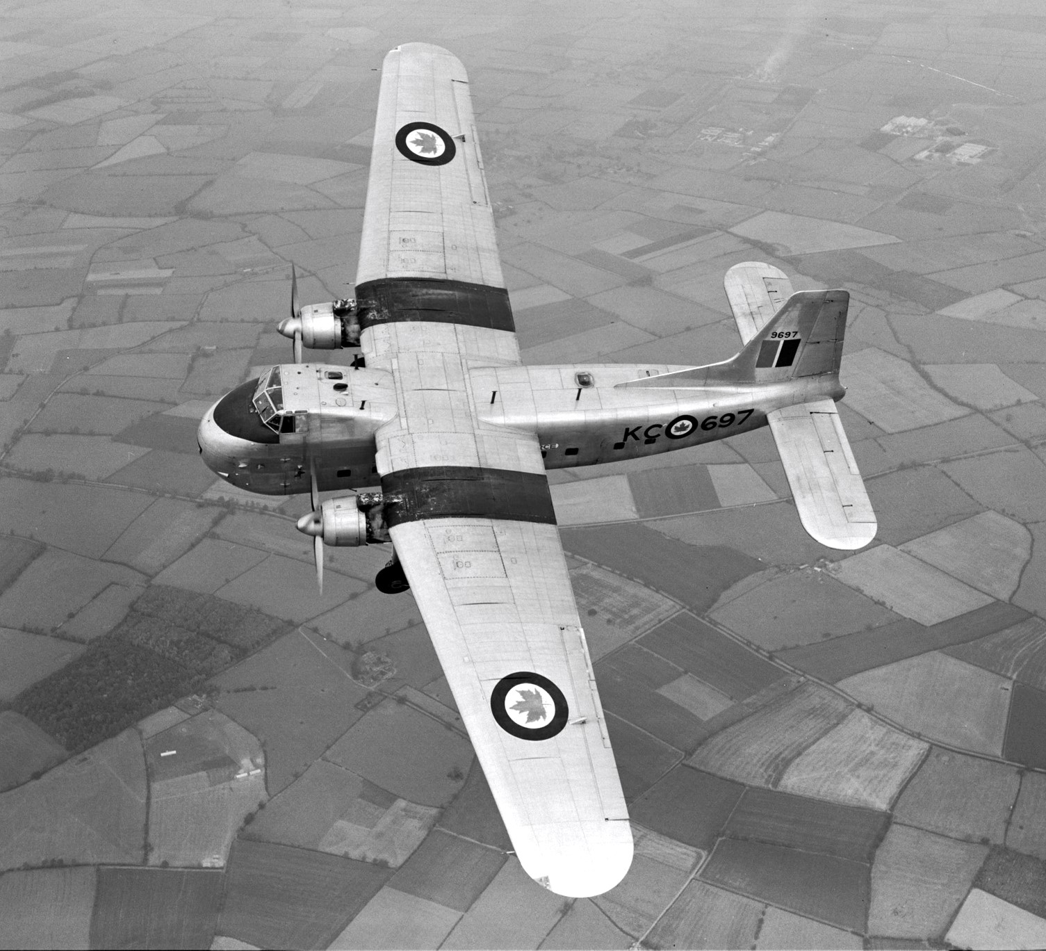 Royal Canadian Air Force - RCAF · 9697 accident — 1,5 km from Marville RCAF Station, 1963-12-30 — photo 4
