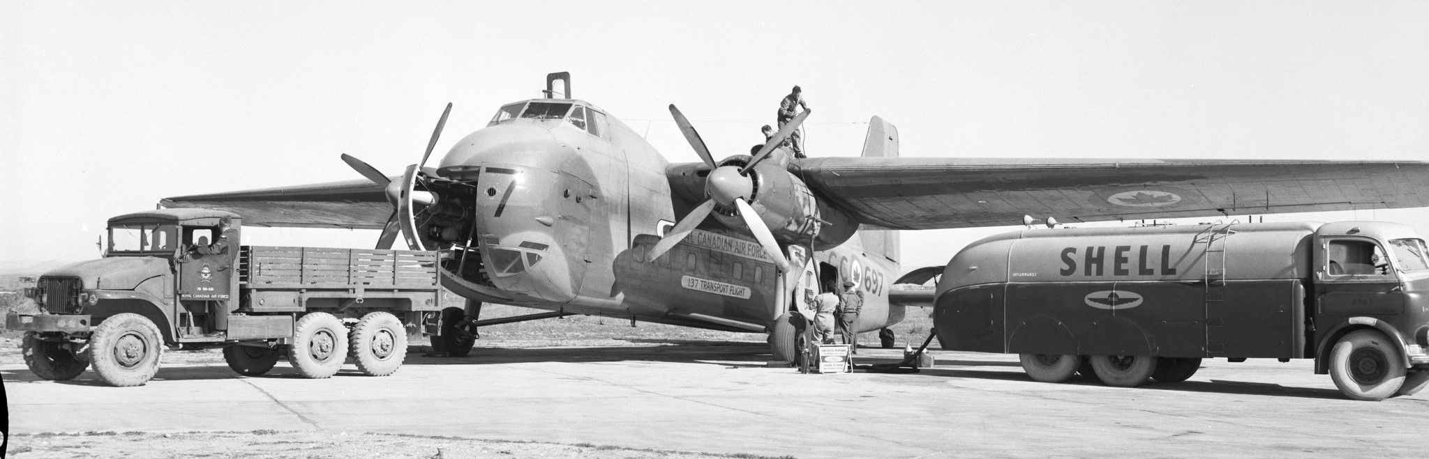 Royal Canadian Air Force - RCAF · 9697 accident — 1,5 km from Marville RCAF Station, 1963-12-30 — photo 3