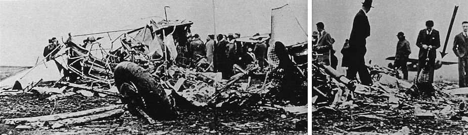 Transcontinental & Western Air - TWA 599 accident — 6 km SW of Bazaar, KS, 1931-03-31 — photo 2