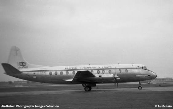 British European Airways - BEA · G-AOHU accident — London Airport (LHR), 1960-01-07 — photo 2