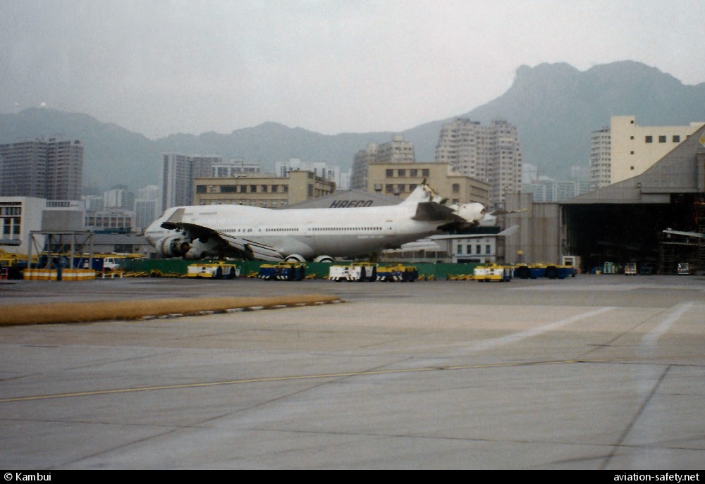 China Airlines 605 accident — Hong Kong-Kai Tak International Airport, 1993-11-04 — photo 3