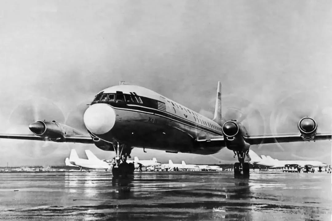 Aeroflot, Krasnoyarsk Civil Aviation Directorate · CCCP-75866 accident — 3,5 km SW of Urakhcha, Rybnaya Sloboda district, Tatarstan, 1963-04-04 — photo 1