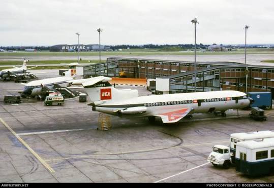 British European Airways - BEA · G-ARPS accident — London-Heathrow Airport (LHR), 1969-07-29 — photo 1