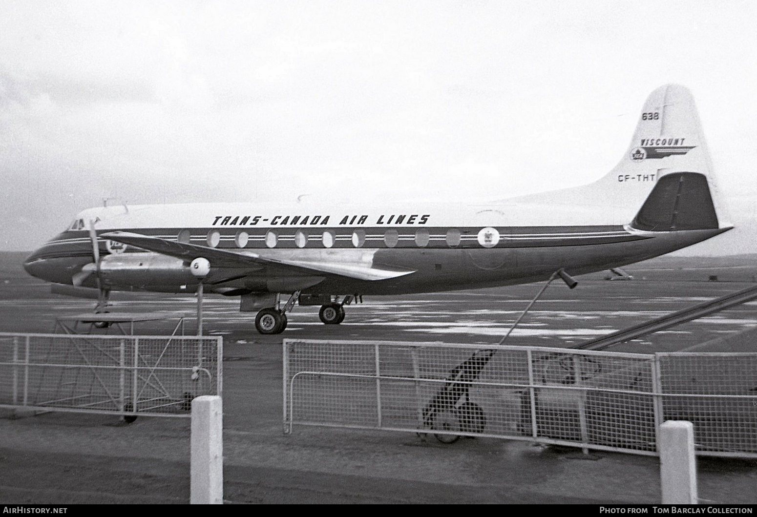 Air Canada 3277 accident — Toronto International Airport, ON (YYZ), 1964-06-13 — photo 1